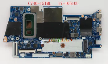 Original MB Para o Lenovo Yoga C740-15IML 15.6 Laptop placa-Mãe i7-10510U 1.8 Gb placa-mãe, Placa 5B20S43035