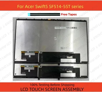14.0 Polegadas Para Acer Swift5 SF514-55T SF514-55GT SF514-55TA SF514-55 Série Display LCD Touch Screen Digitalizador Assembly FHD 30pins