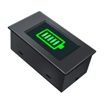 5-50V Nível de Bateria Testador de Medidor Digital Módulo Medidor de Capacidade