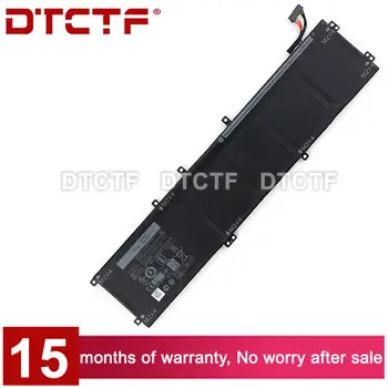 DTCTF 11.4 v 84WH 7350mAh Modelo 4GVGH T453X bateria Para Dell Precision M5510 XPS 15 9550 9560 portátil