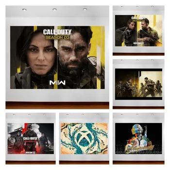 Call of Duty Cartaz COD Modern Warfare HD Jogo de Cartaz Tela de Pintura de Parede do Quarto Jogo de Decoração de Quarto de Arte de Parede Autocolante de Decoração de Casa