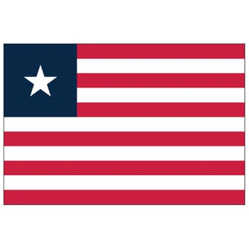 90x150cm LBR República Da Libéria Bandeira Nacional