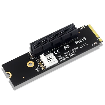 NGFF M. 2 PCI-E 4X Placa de Adaptador Compatível com X1 X4 X8 X16 PCI-e Interface Estática de Embalagem de Saco de