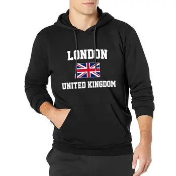 Homens Mulheres Hoodies Reino Unido Londres Est. Capital Capuz Suéter Com Capuz Hip Hop Camisola De Algodão Do Unisex