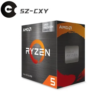AMD Ryzen 5 5600G R5 5600G 6-Core De 12 Thread Desbloqueado Desktop com Processador Radeon Graphics 100-100000252BOX Soquete AM4