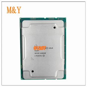 Xeon Ouro 6126T CPU 12cores/24Threads Processador 19.25 MB de Cache de 2.6 GHZ 125W LGA3647 CPU SUPORTE do PROCESSADOR placa-Mãe do SERVIDOR
