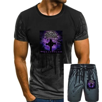 Mercyful Fate King Diamond Homens De Preto T-Shirt De Banda De Heavy Metal, T-Shirt(6)