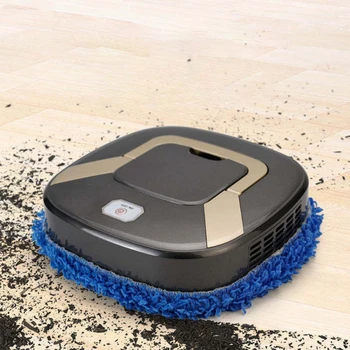 Auto Esfregar o Robô de Carregamento USB Aspirador de Limpeza para Casa Automático Mop Pó Limpo, Funcional para a Seco/Molhado do Chão