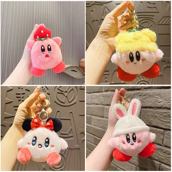 Cartoon Figura Estrela Bonito Kirby Brinquedo Kirbys Chave De Cadeia Pingente Kawaii Anime Brinquedos De Crianças, Natal, Presente De Aniversário