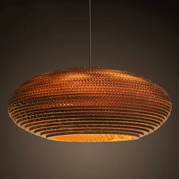 iluminação de bronze antigo, de madeira lustre estilo industrial iluminação pingente vintage bulbo lâmpada do brilho da suspensão