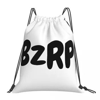 Bizarrap BZRP Mochilas Multi-função Portátil Saco de Cordão Cordão Pacote de Bolso Saco de Armazenamento BookBag Para o Homem, a Mulher Escola