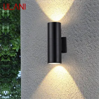 ULANI Exterior LED, Lâmpada de Parede Redondo Brilhante Super Impermeável Pátio Arandelas Criativo Decorativos Para Varanda Jardim Villa