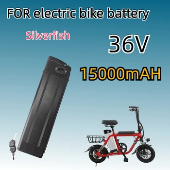 15Ah Bicicleta Elétrica 36V da Bateria 36V da bateria Li-ion Bateria 36V 15Ah Peixes de Prata eBike Bateria de 1500MAH bateria 18650