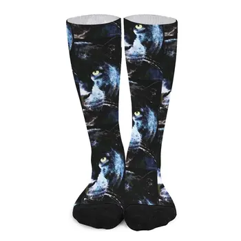 Black Panther Arte - Depois da Meia-noite Socks engraçado meia de neve luxo meia aquecida meias