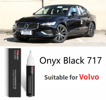 Reparo de pintura para partida Adequado para a Volvo toque de caneta de tinta Ônix preto 717 xc60 s90 xc90 origem automática modificada carro zero