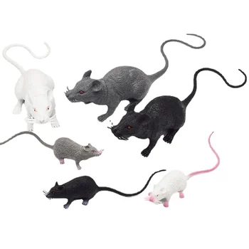 Simulação De Pequeno Rato Vivo Modelo De Mouse Prop Assustador Truque Brincadeira Brinquedo De Terror De Halloween Party Decor Piadas Novidade Brinquedos