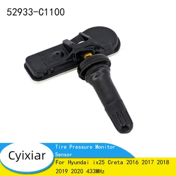 Pressão dos pneus, Sensor de 52933-C1100 Automática Registado Para Hyundai ix25 Creta 2016 2017 2018 2019 2020 433MHz