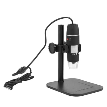 Microscópio Digital com USB 50X-500X Microscópio Eletrônico de 5MP USB 8 LED Câmera Digital Microscópio Endoscópio Lupa