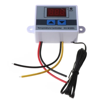 67JE Digital Controlador de Temperatura do Termóstato com Visor Digital LED de Controlo