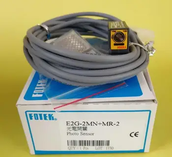 E2G-2MN FOTEK Original e Nova Fotoelétrico Interruptor de Sensores E2G-2MN+MR-2