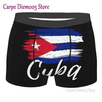 Cuba Cubana, Havana Bandeira Boxer Shorts Homens Impressão 3D do sexo Masculino Breathbale Cubano Patriótica Cueca Calcinha Cueca