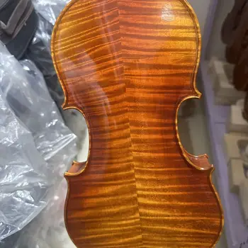 Guadagnini Profissional Artesanal Violin1784 Biola Buatan Tangan 4/4 Italia Retro Minyak Pernis De Bordo Biola Conjunto Alt Musik