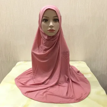 muçulmano hijabs para a mulher de lenço na cabeça Turbante Árabe Chapéu de Oração Khimar Headwear Islâmica Lenço Xales Árabe de Turbante Chapéu Amira Pac