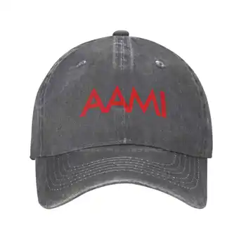 AAMI logotipo da Moda Jeans de qualidade boné chapéu de Malha boné de Beisebol