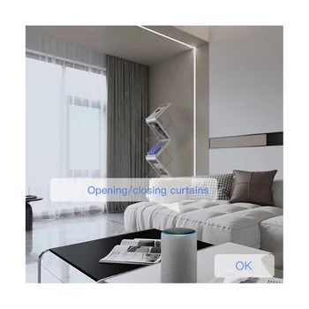 Tuya Inteligente Automático Cortina Abridor+Gateway Bluetooth Faixa de Cortinas Mudar Robô de Controle Remoto para o Alexa Inicial do Google