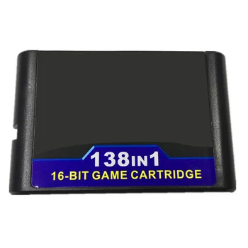 138 1 Quente Coleção de jogos para SEGA GENESIS mega drive 16 Bits Cartucho de Jogo para PAL e NTSC Consolas de jogos de Versão
