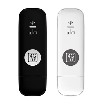 USB 4G Roteador wi-Fi Portátil Europa a Versão wi-Fi LTE 4G Modem Bolso Hotspot SIM Slot para Cartão de Rede sem Fio de Sinal Estável